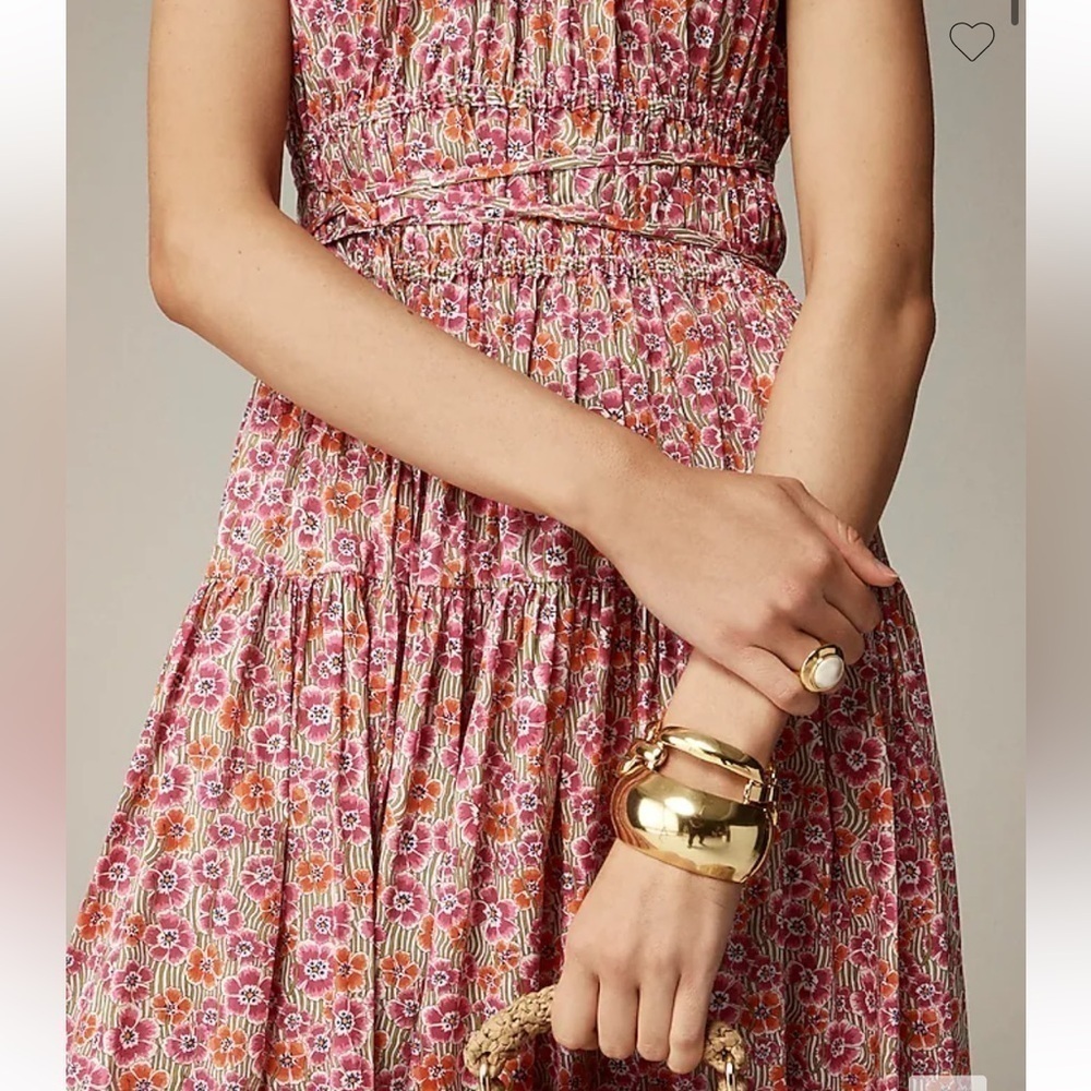 J crew Tie-waist halter dress in Liberty® Ellie fabric - Picture 2 of 5